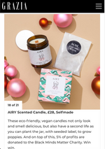 Selfmade Candle featured in Grazia as one of the best christmas gifts for women