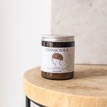 CONSCIOUS Candle | Geranium Scented | Selfmade Candle