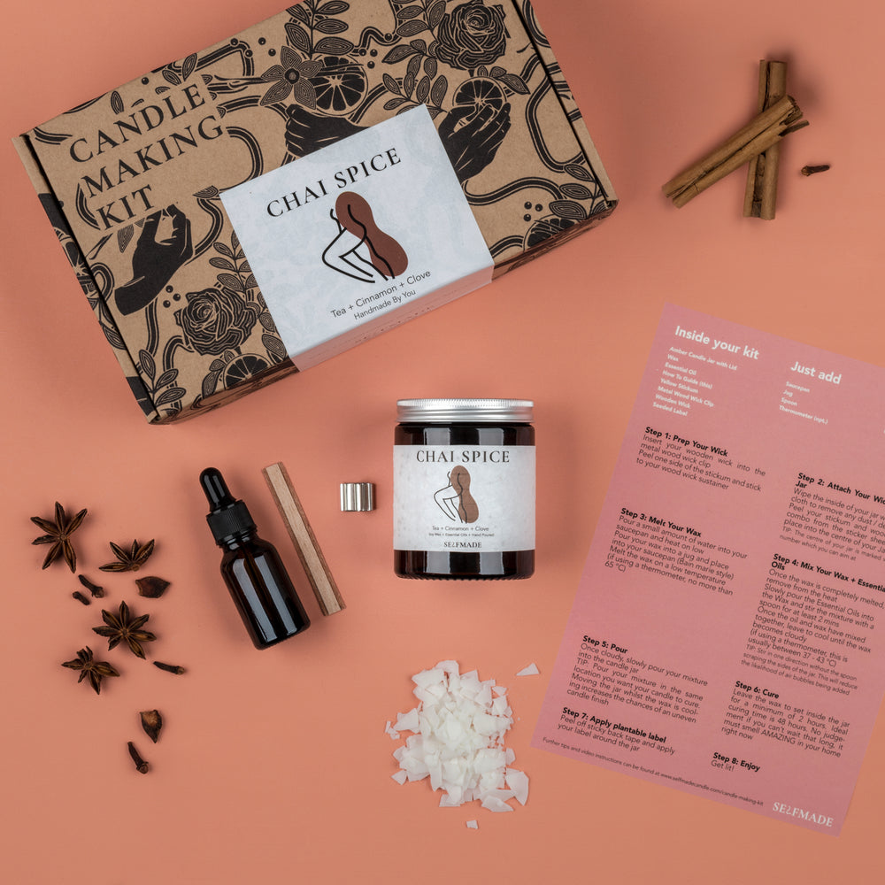 Sustainable Candle Making Kit – Selfmade Candle