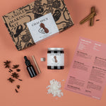 Chai Spice - Candle Making Kit by Selfmade Candle - Soy Wax and Essential Oils. Vegan and Eco-Friendly 40-45hr burn time, Beginner friendly home craft