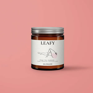 LEAFY | Orange, Pine and Sandalwood Scented Candle