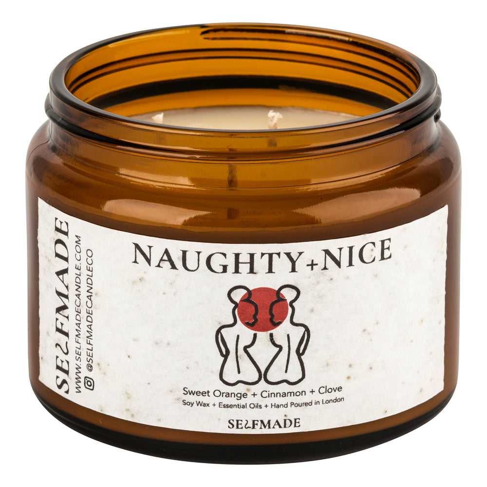 NAUGHTY & NICE | Mulled Wine Scented Candle (3 Wick)